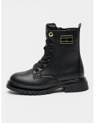 Tommy Hilfiger Bocanci cu siret - Negru