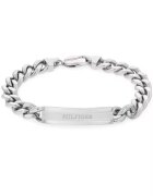 Tommy Hilfiger Bratara cu placuta 2790579 - Argintiu