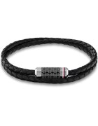 Tommy Hilfiger Bratara Men`s Collection 2790327 - Argintiu - Negru