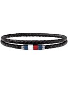 Tommy Hilfiger Bratara Men's Collection 2790056 - Argintiu - Negru