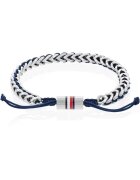 Tommy Hilfiger Bratara Men’s Collection 2790511 - Argintiu - Albastru