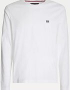 Tommy Hilfiger Bumbac - Alb - 65888 - Alb