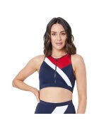 Tommy Hilfiger Bustiera pentru fitness cu fermoar -