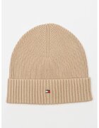 Tommy Hilfiger Caciula elastica din amestec de bumbac organic - Grej