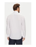 Tommy Hilfiger Camasa Barbati - Alb - 97% bumbac - 3% elastan -