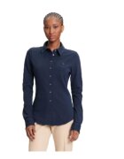 Tommy Hilfiger Camasa dama - bumbac/elastan - bleumarin -