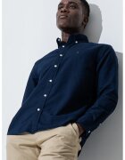 Tommy Hilfiger Camasa Oxford regular fit Heritage - Bleumarin