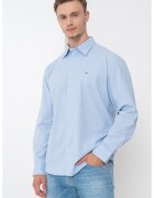 Tommy Hilfiger Camasa regular fit cu model geometric - Albastru lavanda