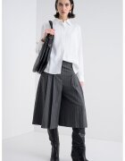 Tommy Hilfiger Camasa uni cu guler fixat cu nasturi - Alb optic