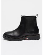 Tommy Hilfiger Cizme Chelsea din piele Comfort - Negru