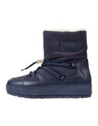 Tommy Hilfiger Cizme de iarna cu aplicate logo - Bleumarin