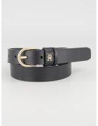 Tommy Hilfiger Curea de piele cu detaliu logo Essential - Negru