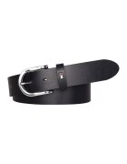 Tommy Hilfiger Curea de piele Danny - Bleumarin inchis - Bleumarin