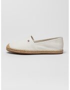 Tommy Hilfiger Espadrile cu detaliu logo - Alb murdar