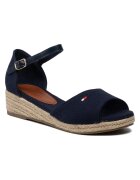 Tommy Hilfiger Espadrile dama - 209681857 - material textil - albastru -