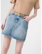 Tommy Hilfiger Fusta mini de denim - Albastru deschis
