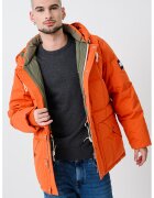 Tommy Hilfiger Geaca cu talie ajustabila - Portocaliu mandarina