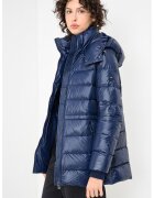Tommy Hilfiger Geaca cu umplutura de puf si finisaj rezistent la apa - Albastru inchis