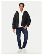 Tommy Hilfiger Geaca de puf barbati neagra - material usor