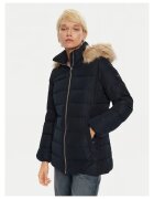Tommy Hilfiger Geaca de puf dama material usor - Bleumarin