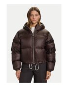 Tommy Hilfiger Geaca de puf pentru femei - Maro - 100% poliamida -