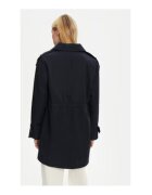 Tommy Hilfiger Geaca Femei - Bleumarin - 100% bumbac organic -