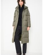 Tommy Hilfiger Geaca lunga cu umplutura de puf - Verde sparanghel