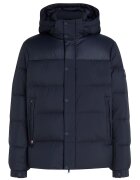 Tommy Hilfiger Geaca matlasata cu umplutura de puf - Albastru ultramarin