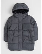 Tommy Hilfiger Geaca regular fit cu umplutura de puf - Gri inchis