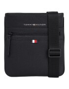 Tommy Hilfiger Geanta crossbody de piele ecologica cu logo Essential - Negru
