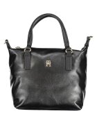 Tommy Hilfiger Geanta dama Poppy Plus Small Tote AW0AW15592 - Negru