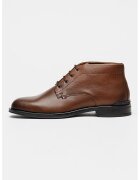 Tommy Hilfiger Ghete chukka din piele Corporate - Maro cognac