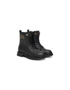 Tommy Hilfiger Ghete de drumetie pentru baieti - 305518217 - piele ecologica - negru