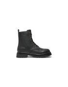 Tommy Hilfiger Ghete de drumetie pentru fete - 304426223 - piele naturala - negru