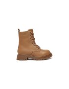 Tommy Hilfiger Ghete de drumetie pentru fete - 304427978 - piele ecologica - maro