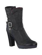Tommy Hilfiger Ghete din piele Clarisa cu toc masiv