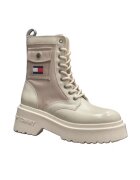 Tommy Hilfiger Ghete pentru Femei - tjw chunky combat boot - EN0EN02636-ACG - Bej - Bej