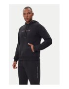 Tommy Hilfiger Hanorac barbati - negru - bumbac si poliester reciclat