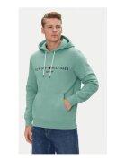 Tommy Hilfiger Hanorac barbati - verde - bumbac si poliester reciclat