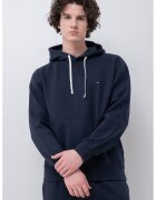 Tommy Hilfiger Hanorac cu buzunar kangaroo - Bleumarin