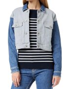 Tommy Hilfiger Jacheta din denim cu maneci contrastante -