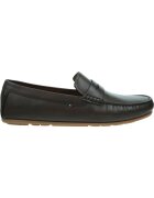 Tommy Hilfiger Mocasini barbati FM0FM04810GV0 - Piele naturala - Negru