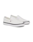 Tommy Hilfiger Mocasini textil - alb