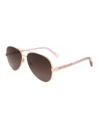 Tommy Hilfiger Ochelari de soare aviator din otel inoxidabil - Auriu rose