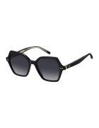Tommy Hilfiger Ochelari de soare patrati cu lentile uni - Auriu/Negru stins