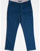 Tommy Hilfiger Pantaloni chino din amestec de bumbac 1985 - Bleumarin