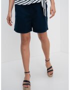 Tommy Hilfiger Pantaloni chino scurti din amestec de lyocell - Bleumarin
