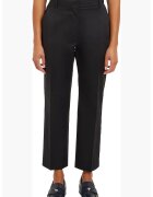 Tommy Hilfiger Pantaloni crop slim fit - Negru