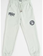 Tommy Hilfiger Pantaloni de trening cu doua buzunare - Albastru ultramarin/Verde pal