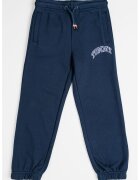 Tommy Hilfiger Pantaloni de trening cu imprimeu logo - Bleumarin